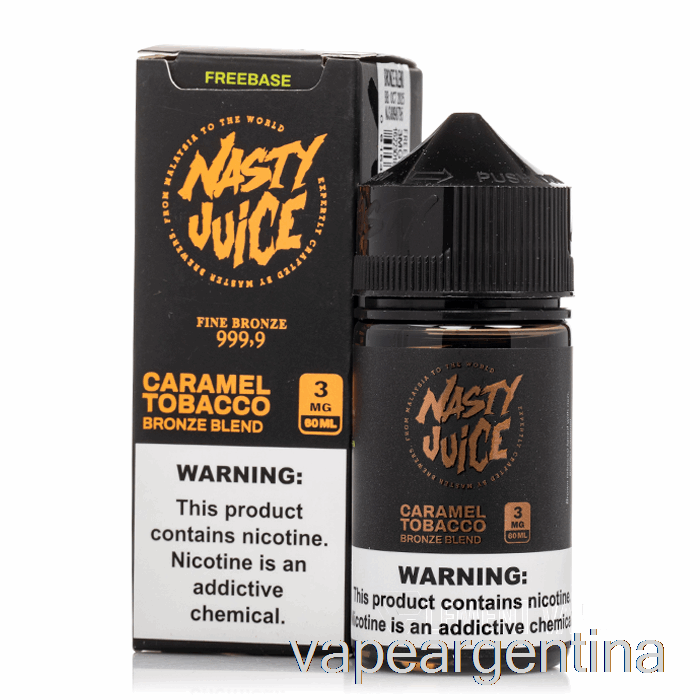Mezcla Bronce - Jugo Desagradable - 60ml 0mg Vape Descartable
